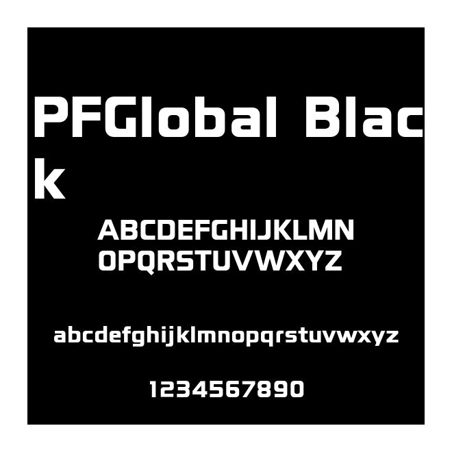 PFGlobal Black