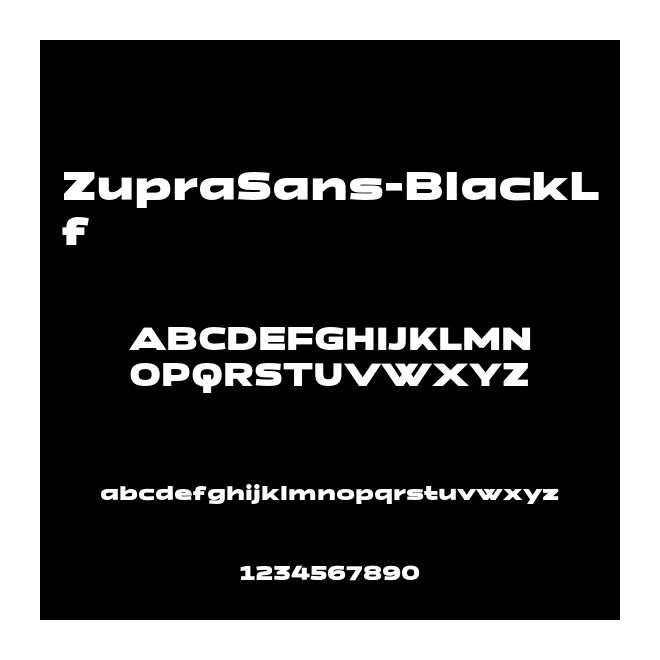 ZupraSans-BlackLf