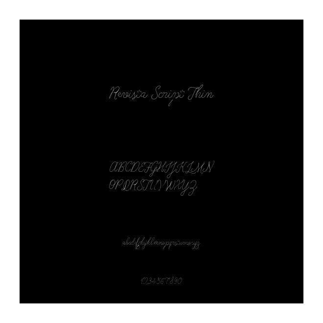 Revista Script Thin