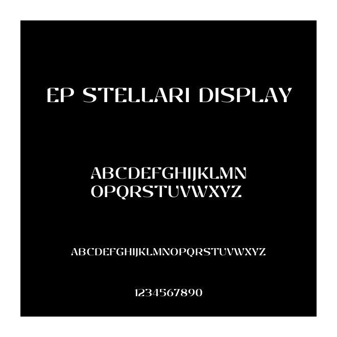 EP Stellari Display