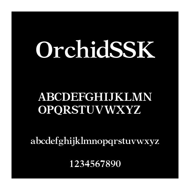 OrchidSSK