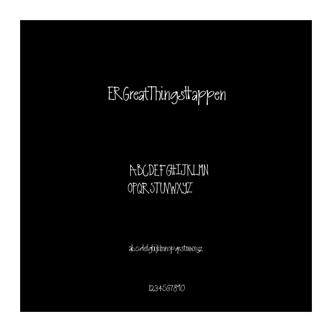 ERGreatThingsHappen