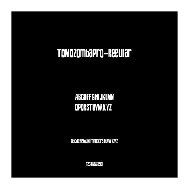 TOMOZombaPro-Regular