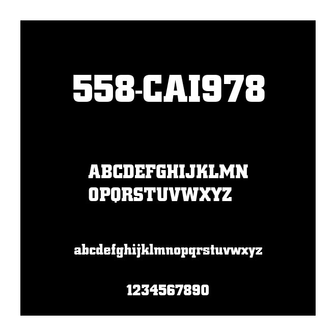 558-CAI978