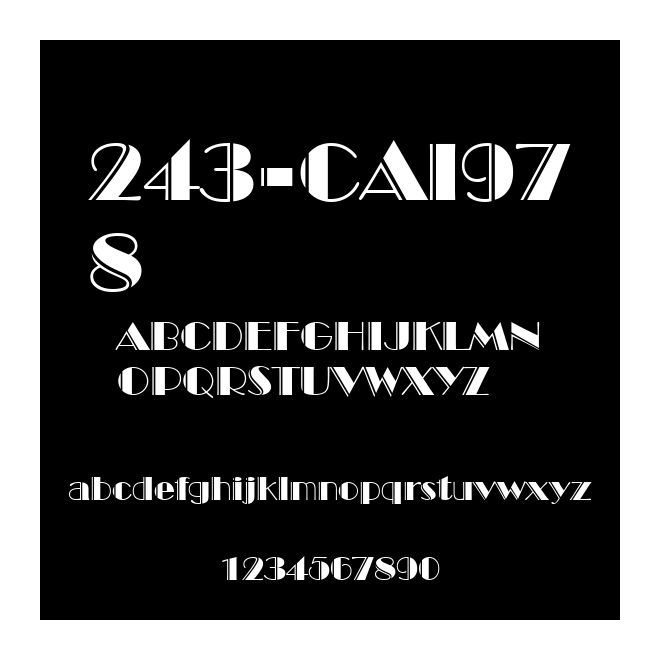 243-CAI978