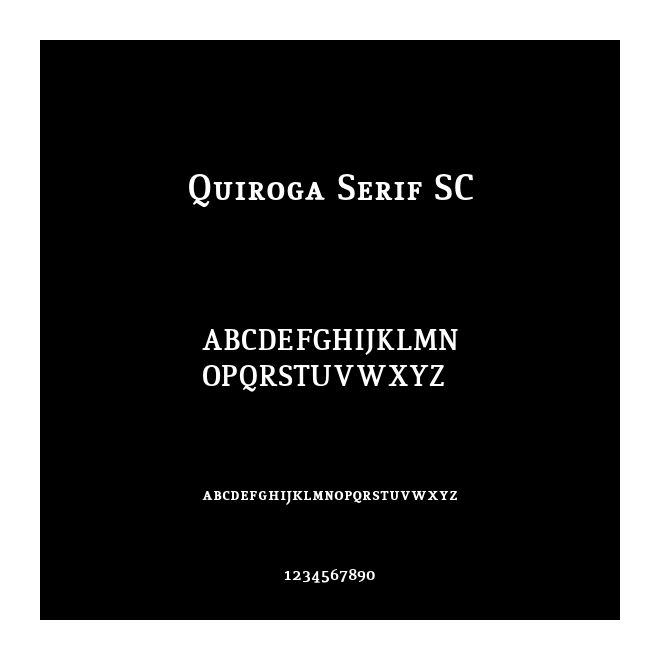 Quiroga Serif SC