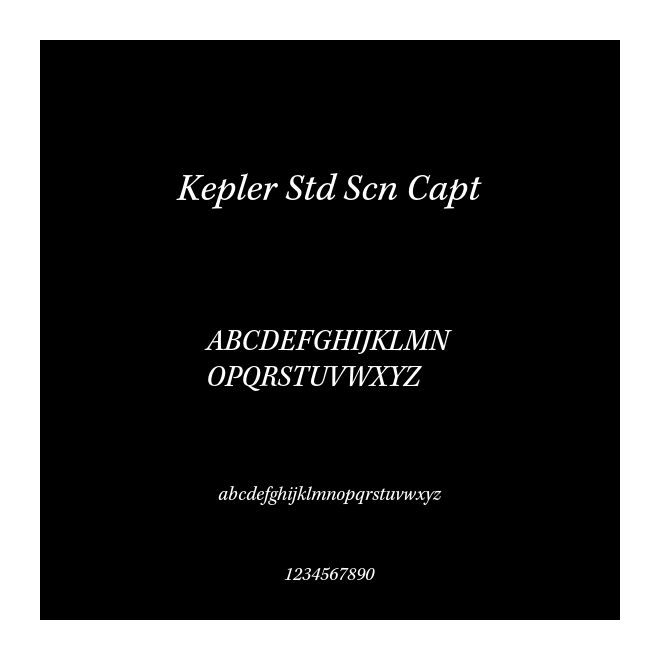 Kepler Std Scn Capt