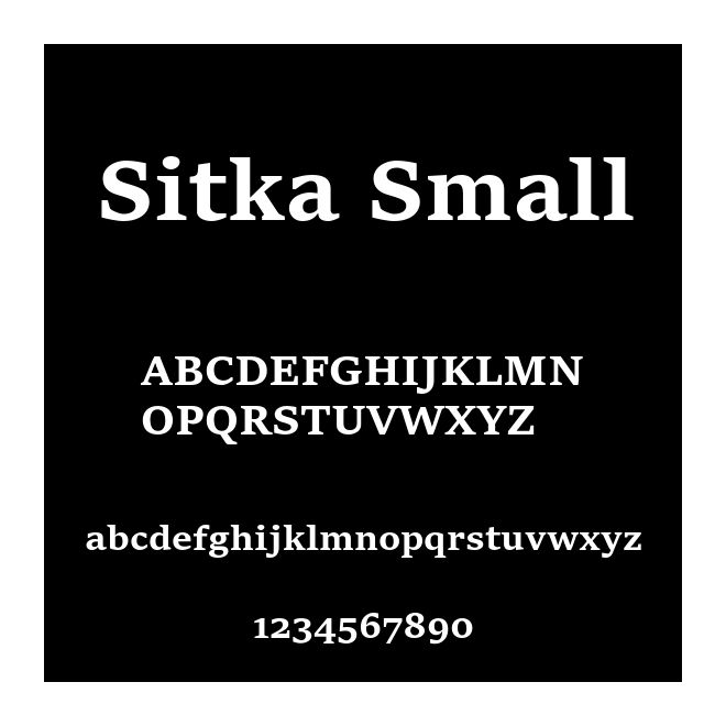 Sitka Small