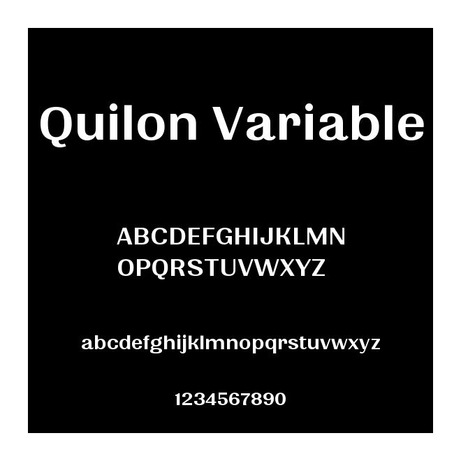 Quilon Variable