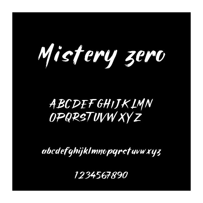 Mistery zero