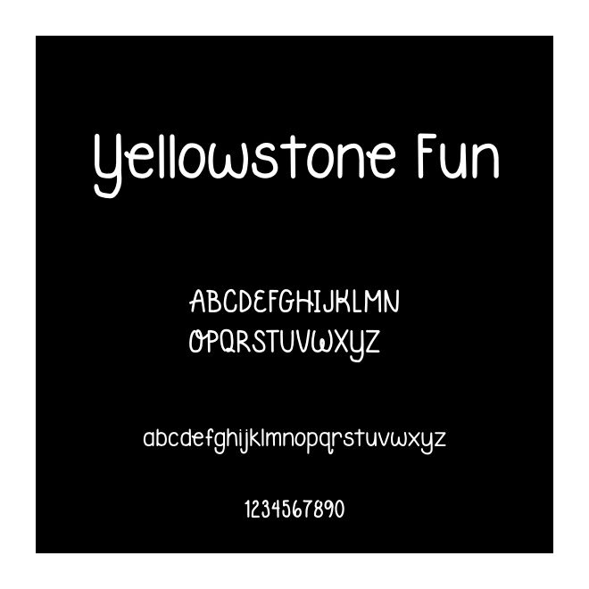 Yellowstone Fun