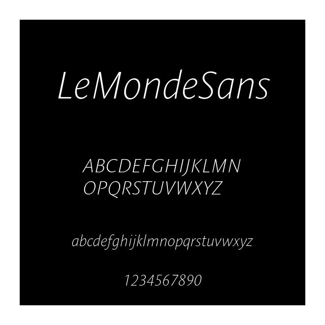 LeMondeSans