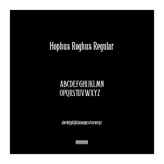 Hophus Roghus Regular