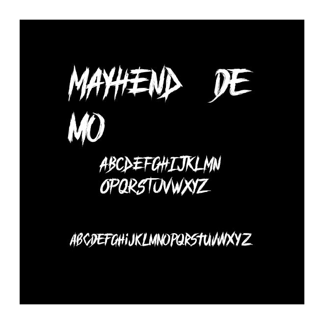 MAYHEND  demo