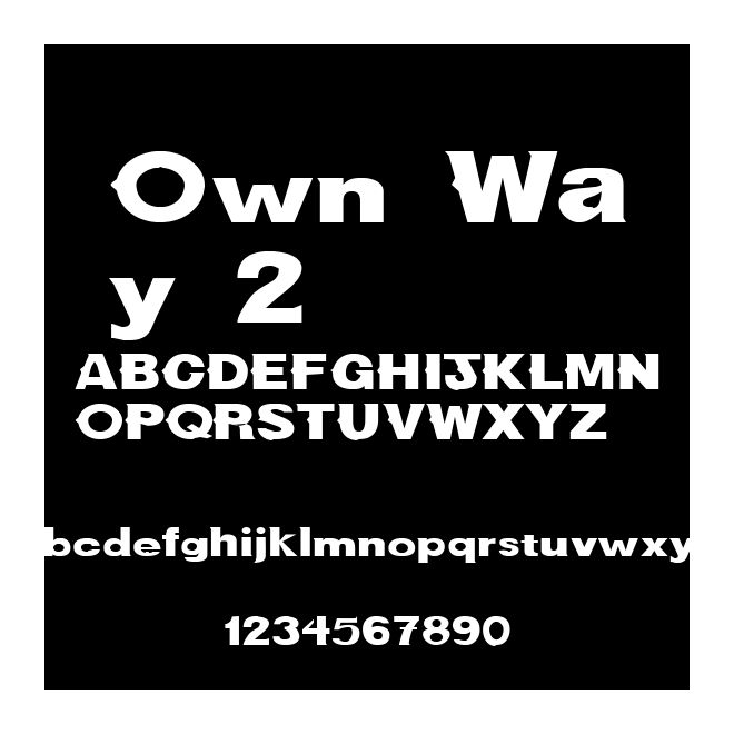 Own Way 2