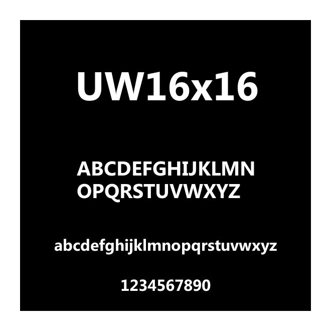 UW16x16