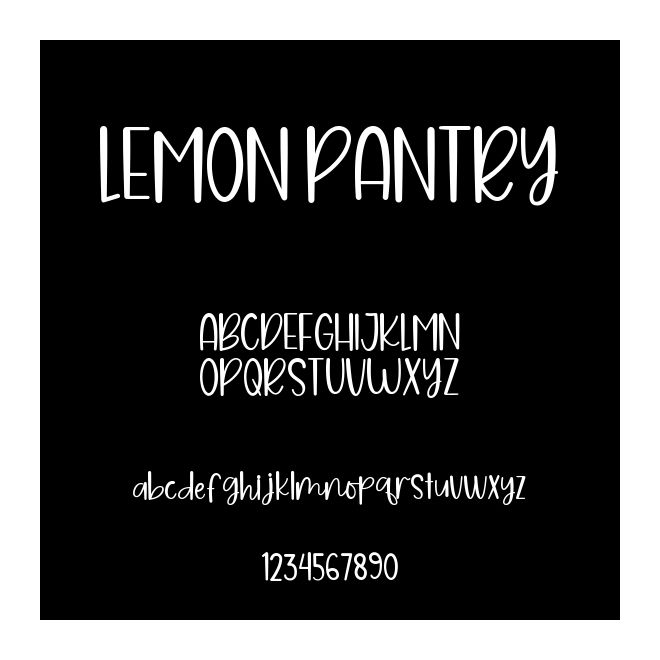 LEMON PANTRY