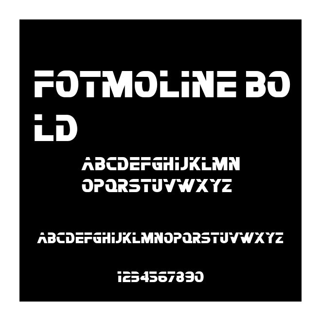 FOTMoline Bold