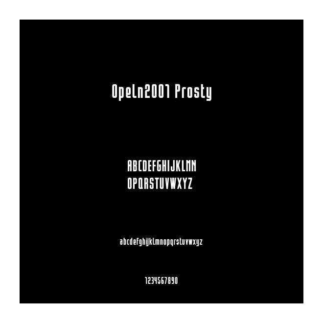Opeln2001 Prosty