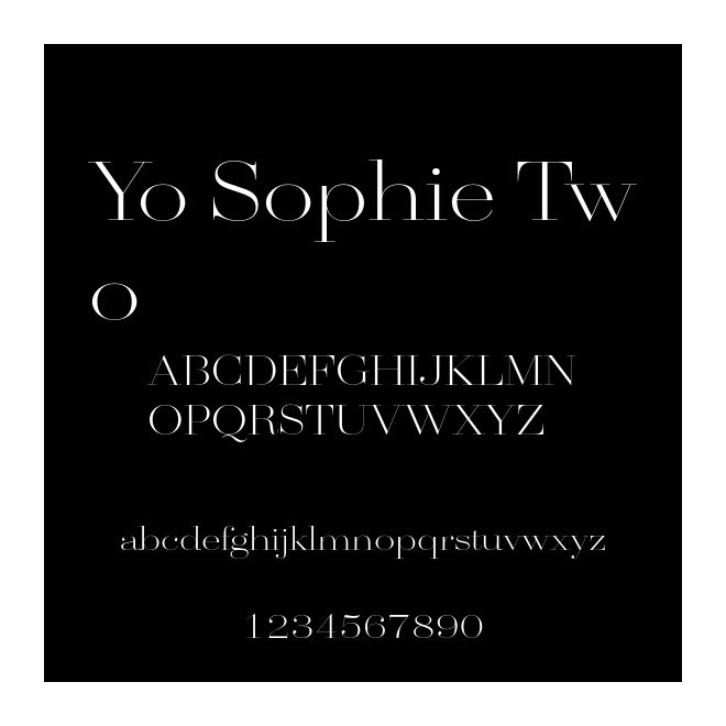 Yo Sophie Two