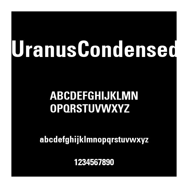 UranusCondensed