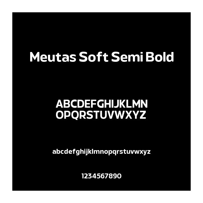 Meutas Soft Semi Bold