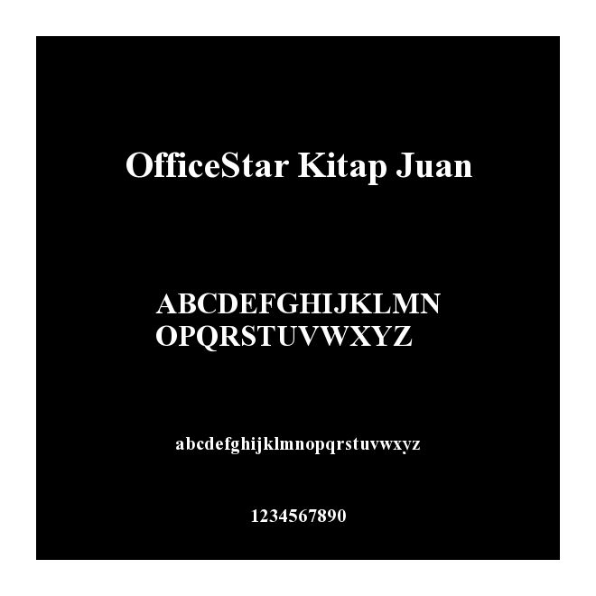 OfficeStar Kitap Juan