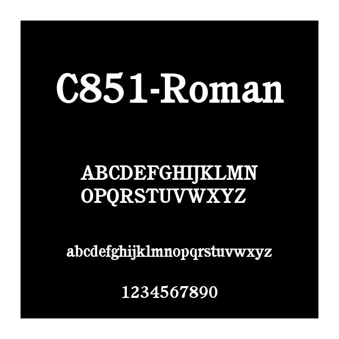 C851-Roman