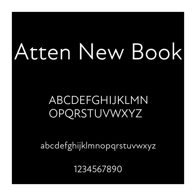 Atten New Book