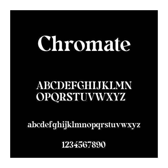 Chromate