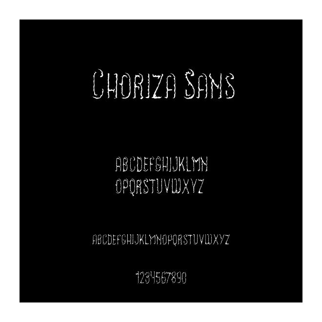 Choriza Sans