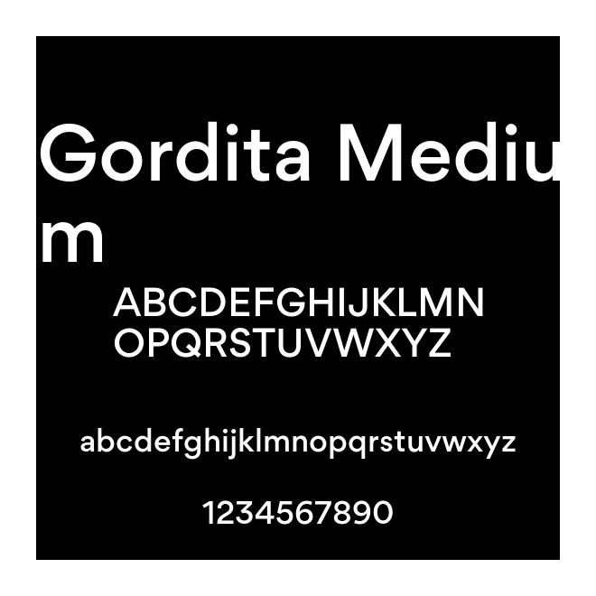 Gordita Medium