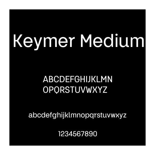 Keymer Medium