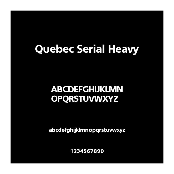 Quebec Serial Heavy