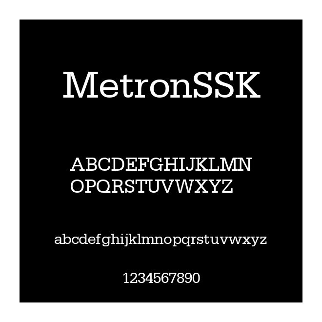MetronSSK