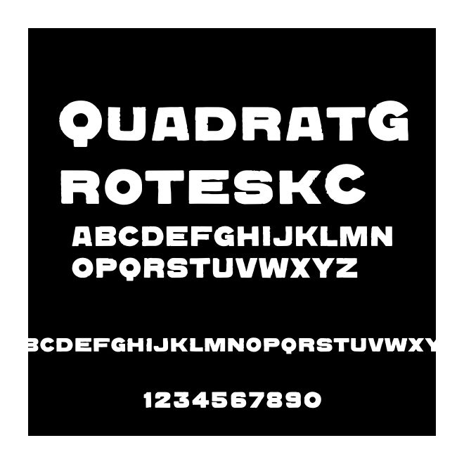 QuadratGroteskC