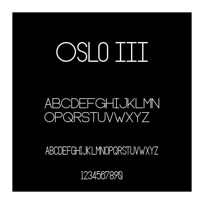Oslo III