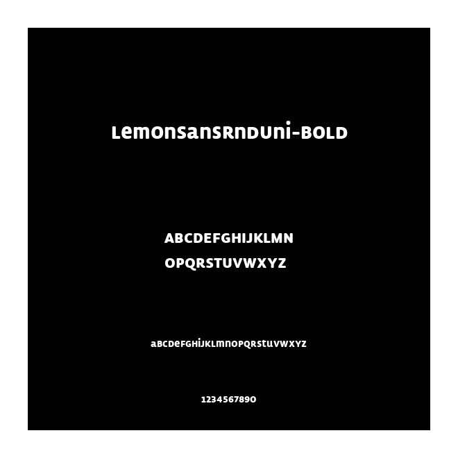 LemonSansRndUni-Bold