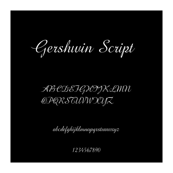 Gershwin Script
