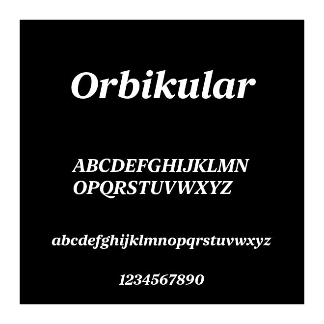 Orbikular