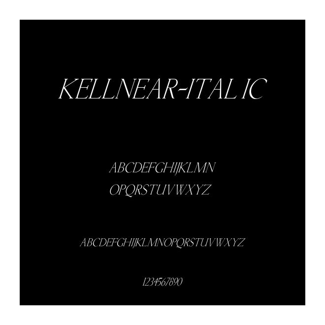 Kellnear-Italic