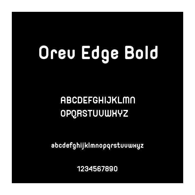 Orev Edge Bold