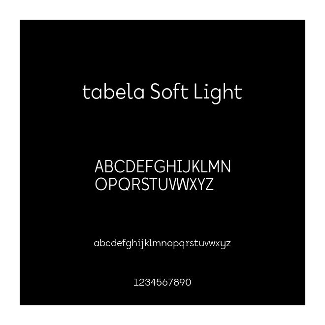 tabela Soft Light