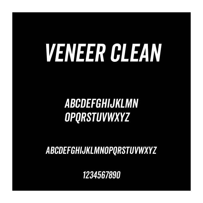 Veneer Clean