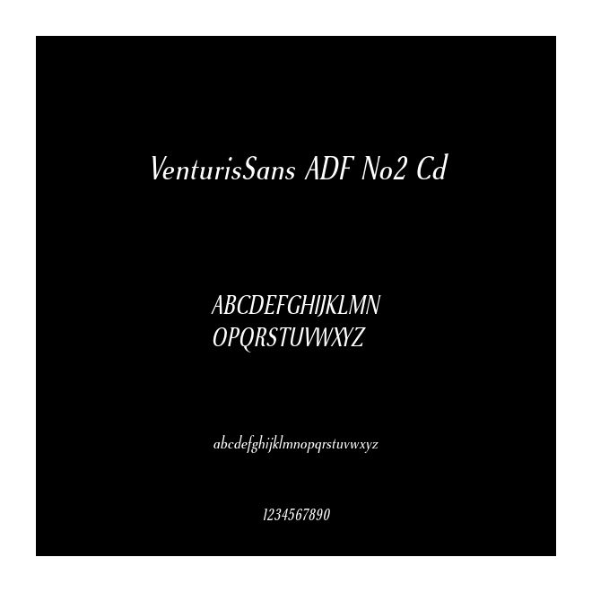 VenturisSans ADF No2 Cd