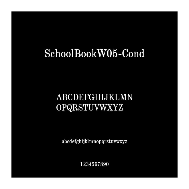 SchoolBookW05-Cond