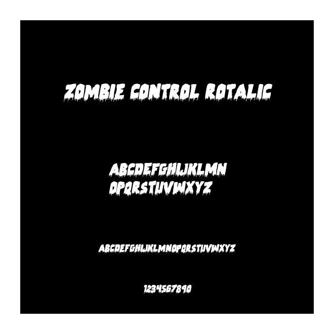 Zombie Control Rotalic