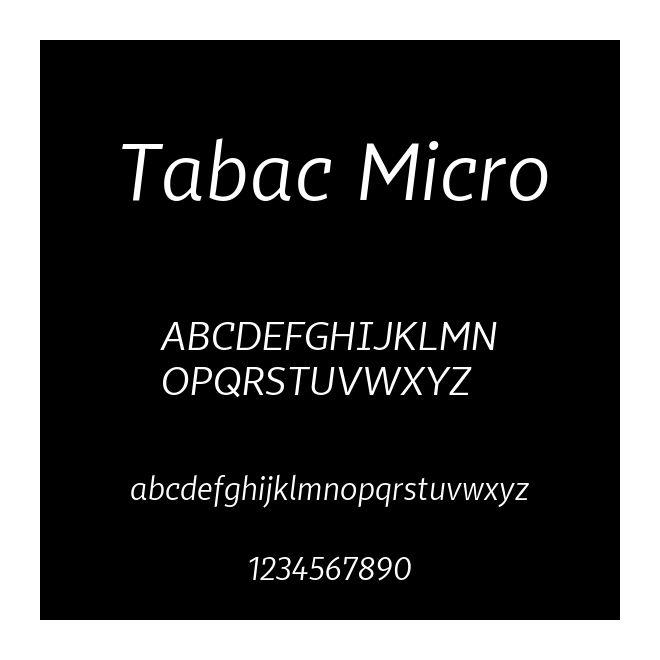 Tabac Micro