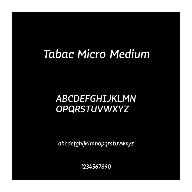 Tabac Micro Medium