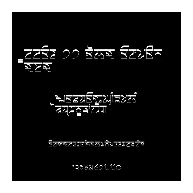 Uttar 77 Bold Expanded